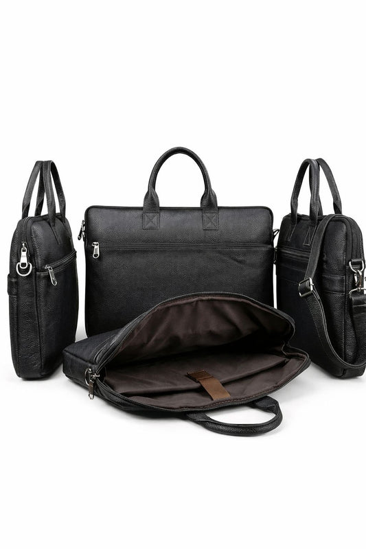 Premium 100% Genuine Leather Laptop Bag